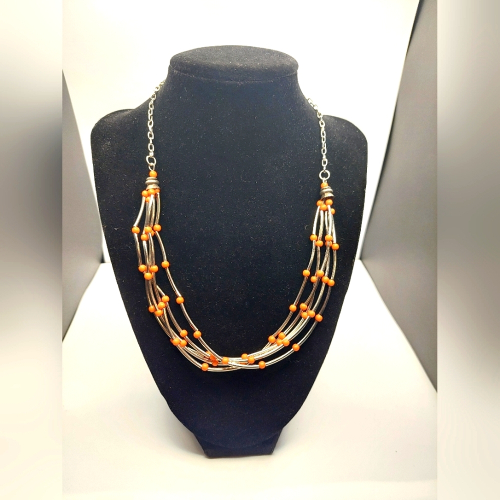 Paparazzi ♥ Be As It MAYAN - Orange ♥ Necklace